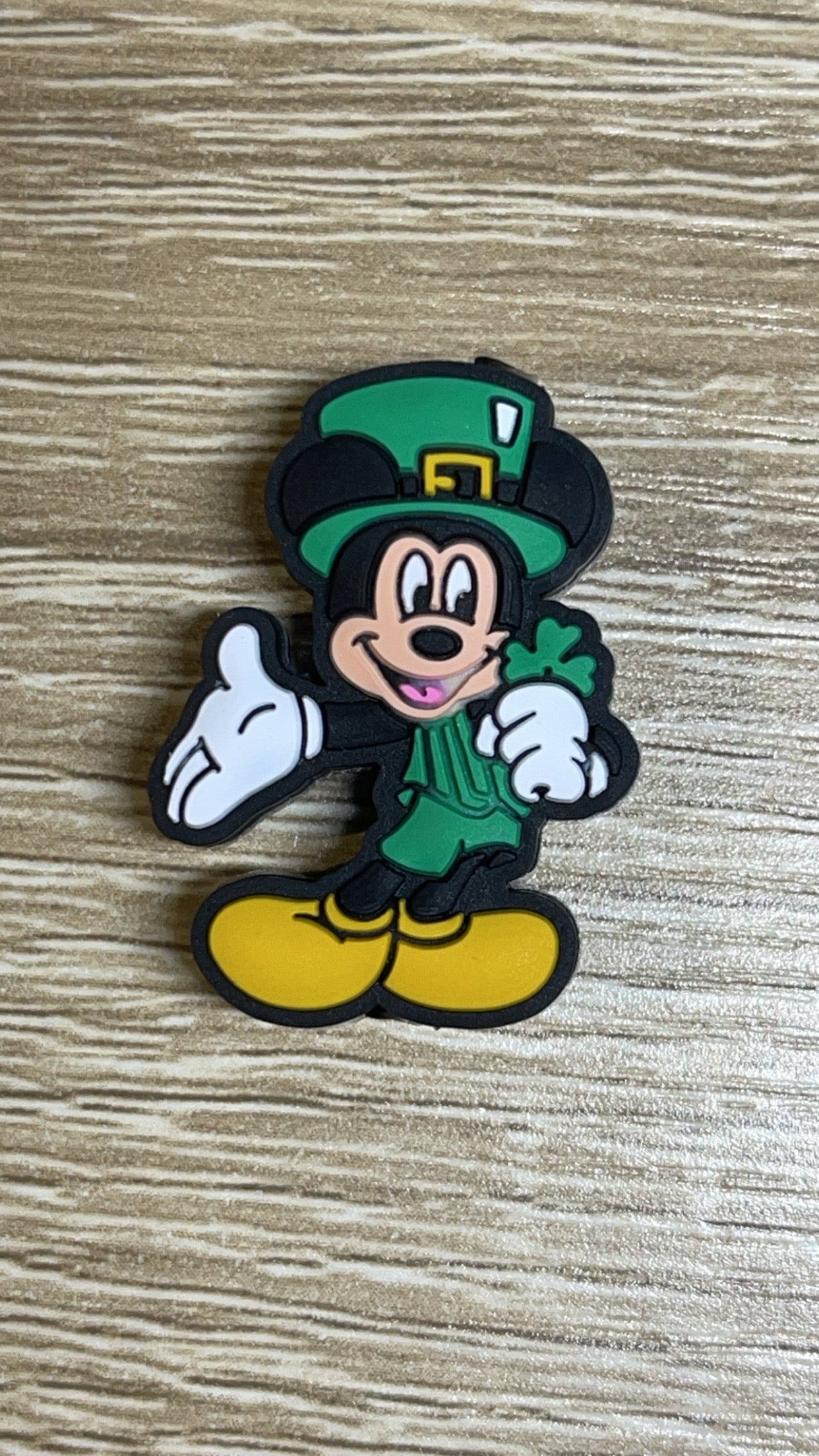 PublicMickey St Patty’s Silicone Focal