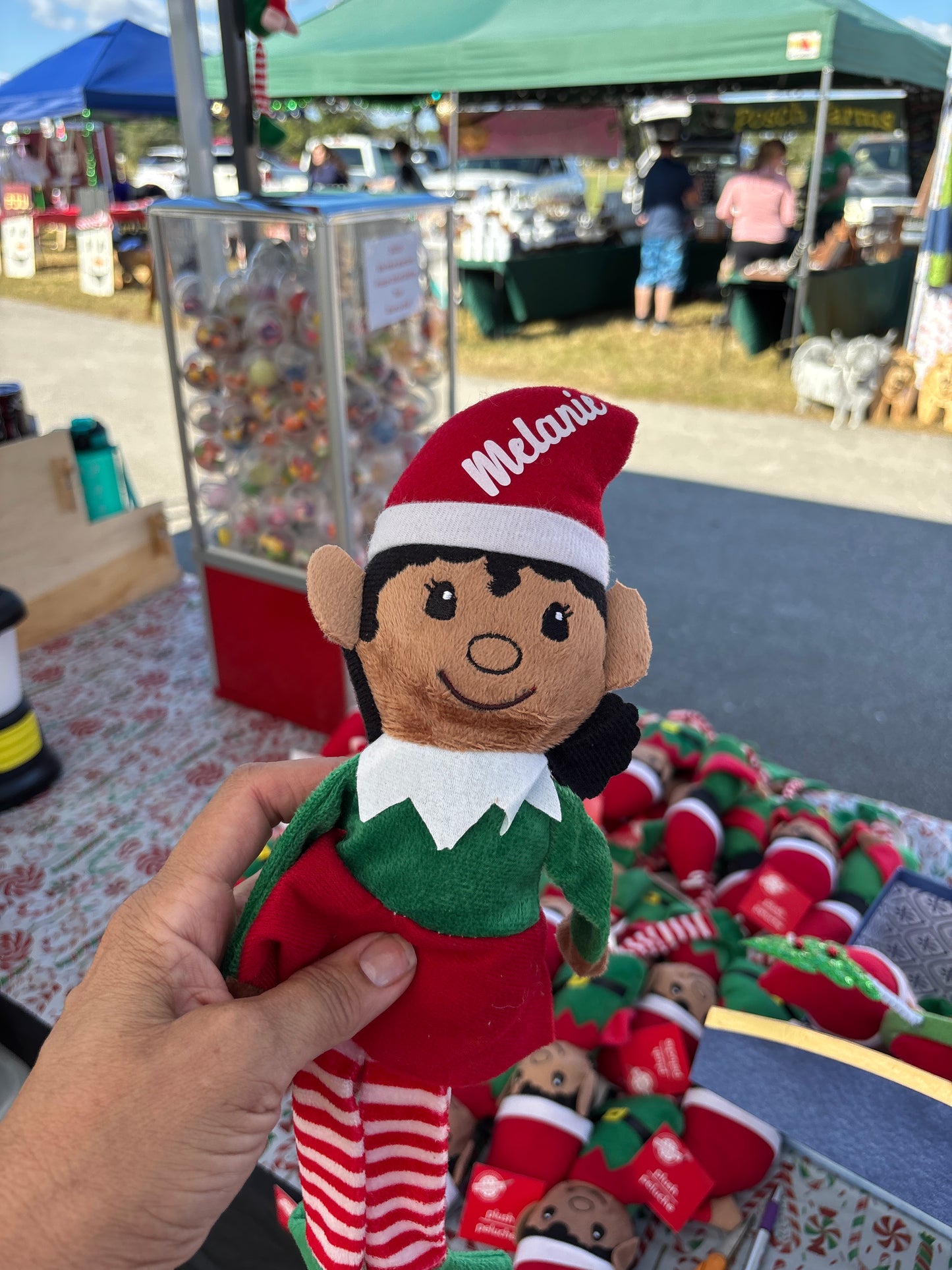 TaTN Christmas Plush - Personalize Elf 14.5x4 inches