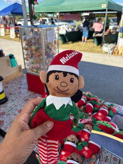 TaTN Christmas Plush - Personalize Elf 14.5x4 inches