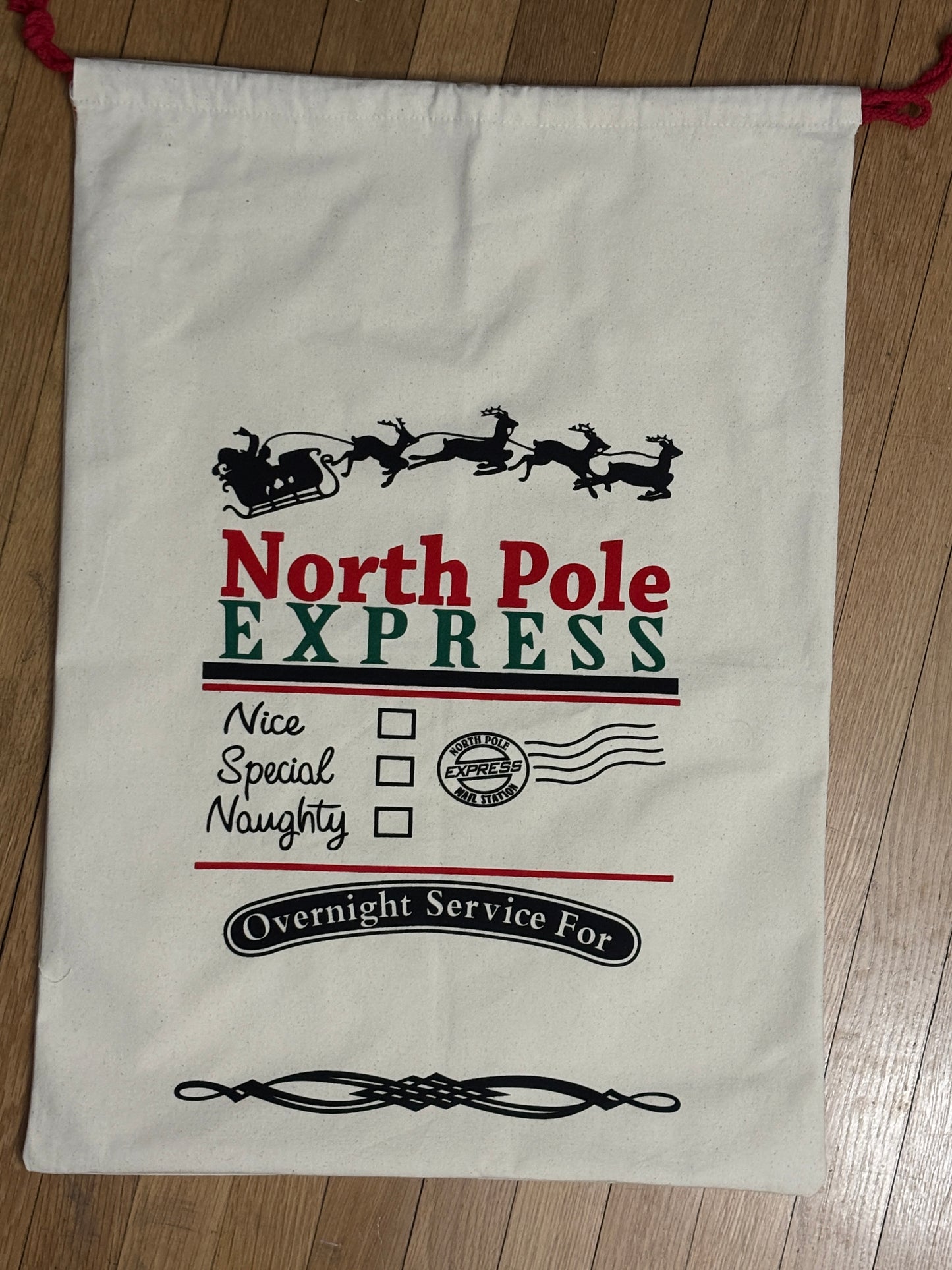 TaTN Christmas - Personalized Santa Sack - Santa Bag - Gift Bag