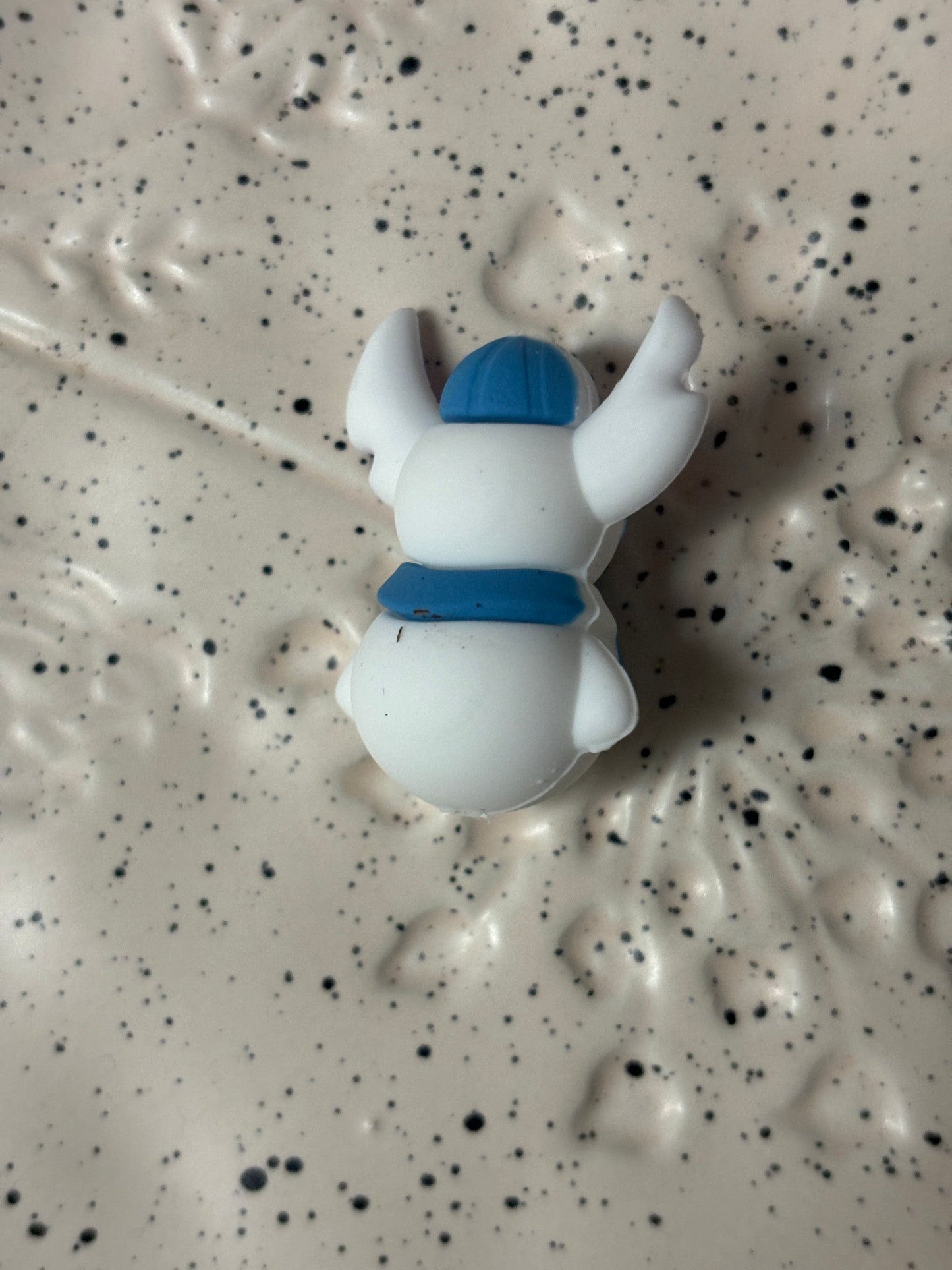 0151 - Disney - Stitch Snowman 3D Silicone Focal - Bead Sister Collab