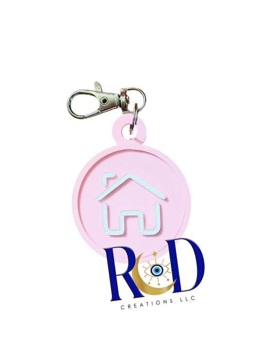 Realtor Ready to Ship NFC Weblink Keychain -3D Printed Social Media Scan Tag for Content Creators and Businesses