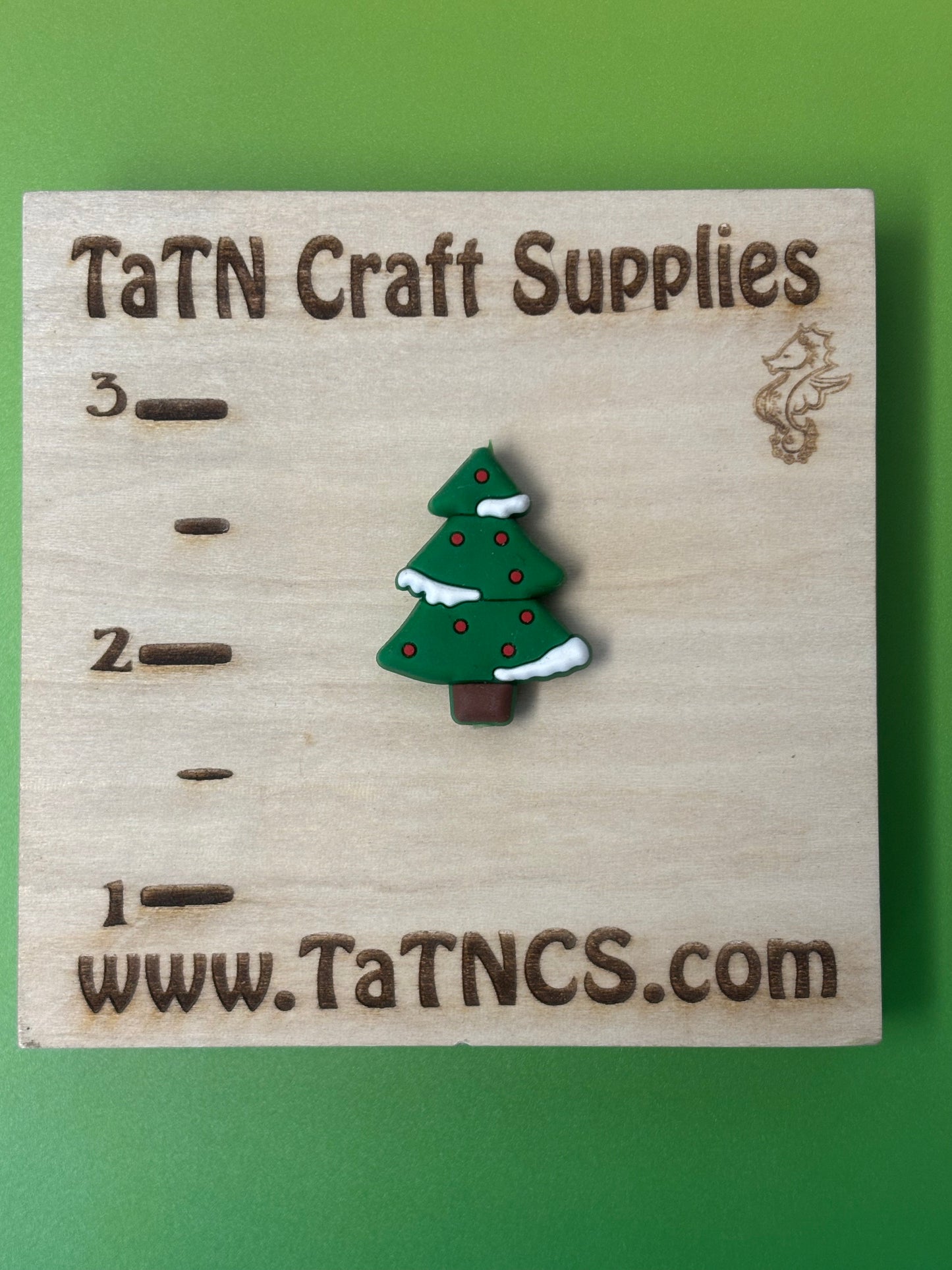 Christmas - Christmas Tree Silicone Focal 0465