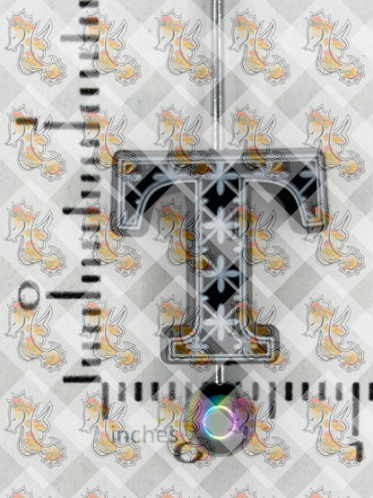 Alphabet T Silicone Focal Collection ~ Collab with RD Creations