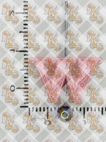 Alphabet W Silicone Focal Collection ~ Collab with RD Creations