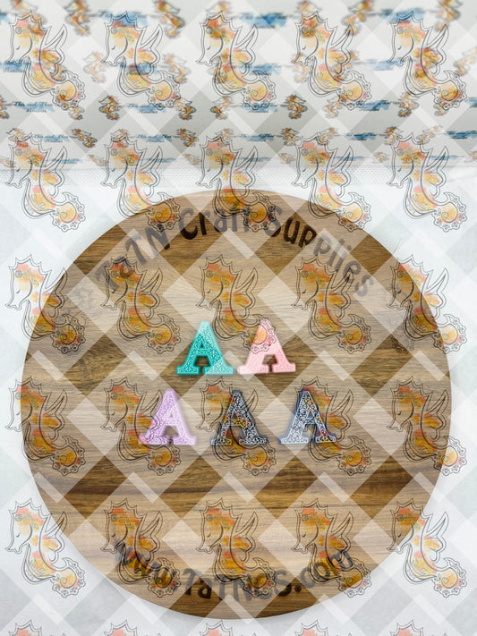 Alphabet A Silicone Focal Collection ~ Collab with RD Creations
