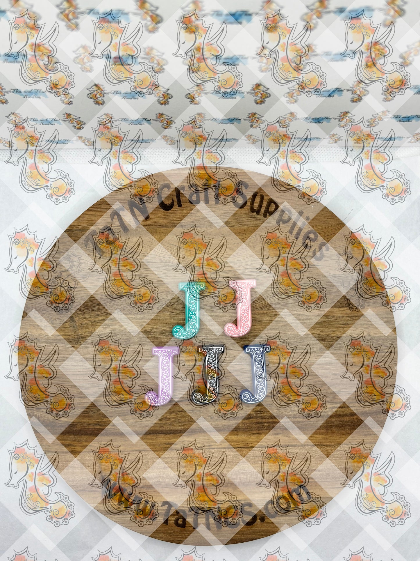 Alphabet J Silicone Focal
