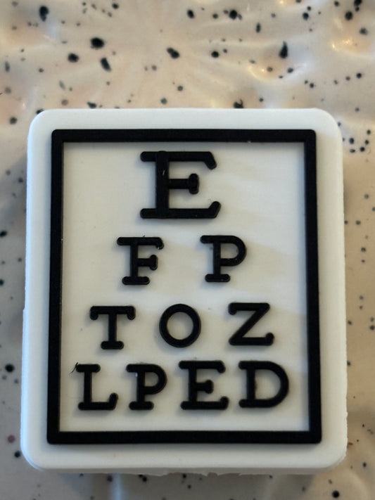Profession - Medical - Optometrist Eye Chart PVC Focal 0198 - 5 Count