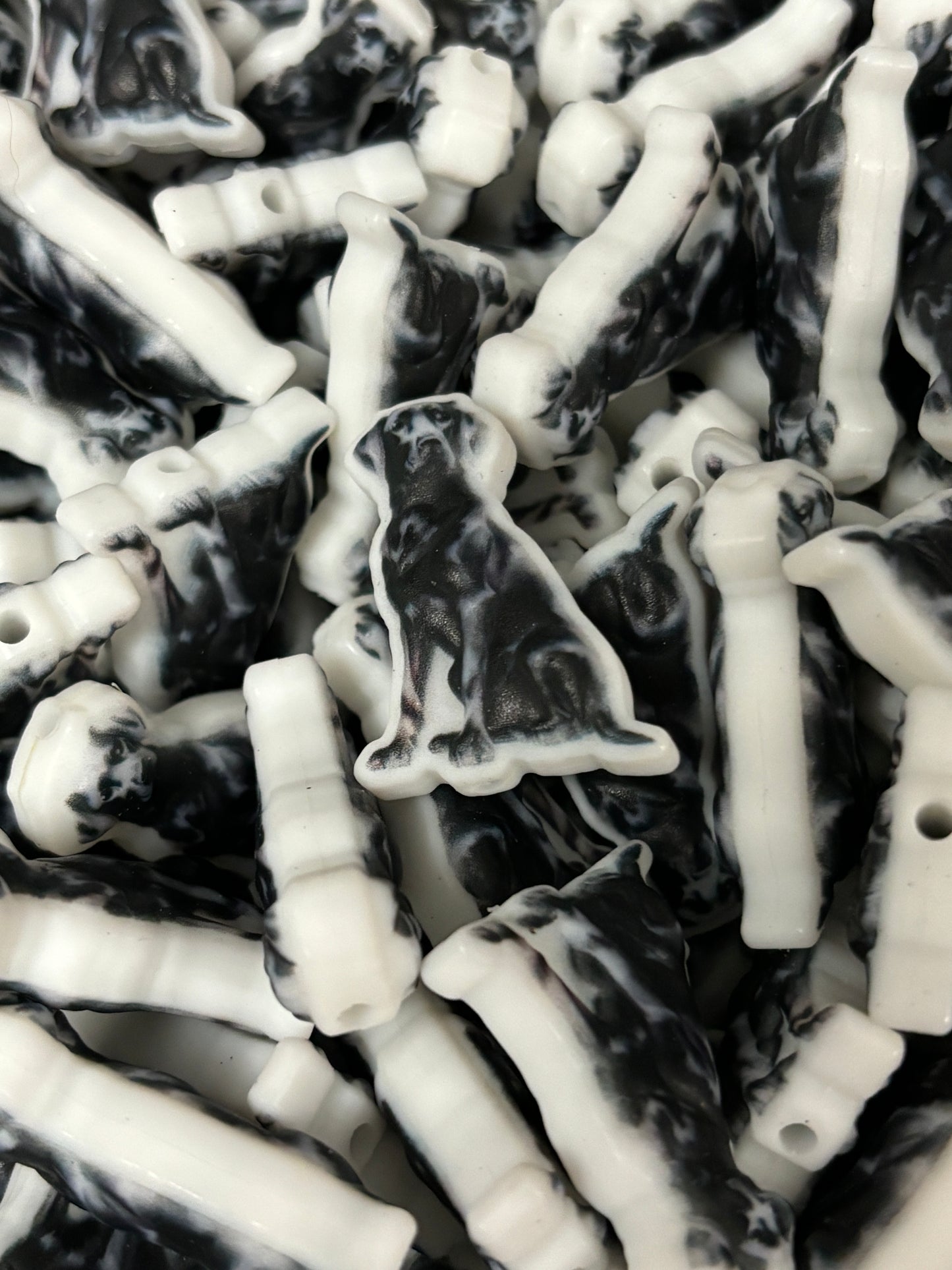 Dog - Labrador Retriever Black Printed Silicone Focal 0061