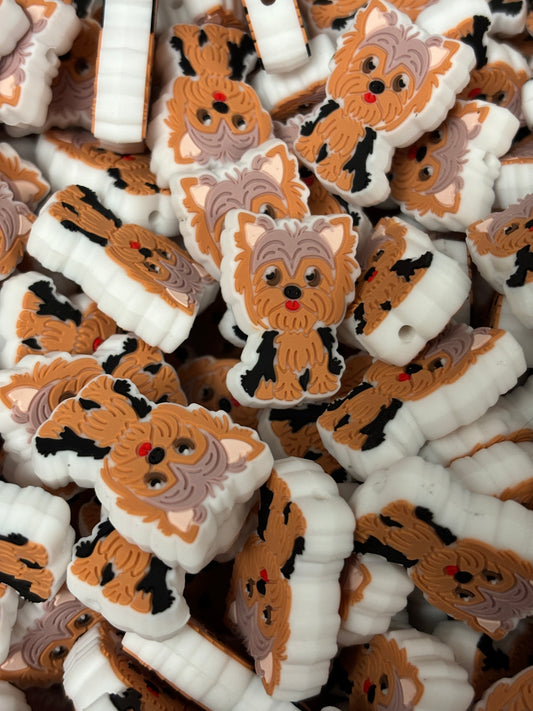 0081 - Animal - Dog - Yorkie Silicone Focal
