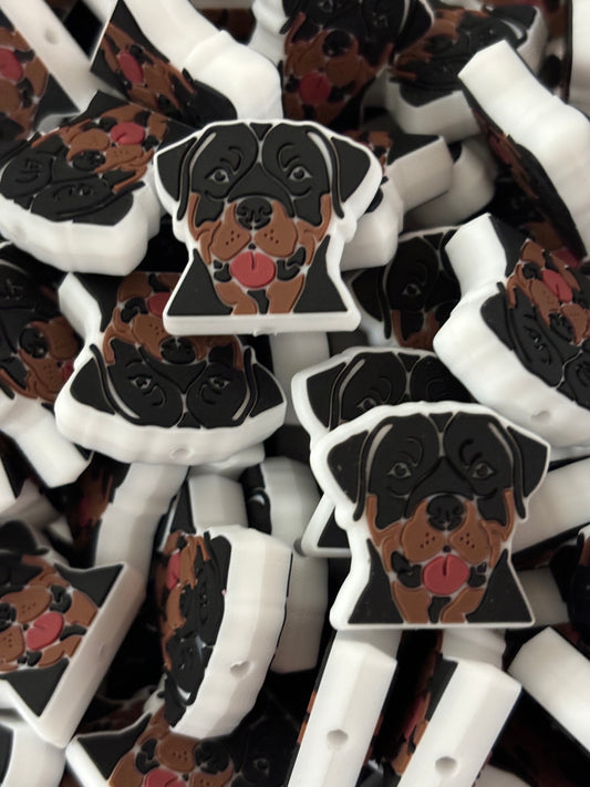 0074 - Animal - Dog - Rottweiler Silicone Focal