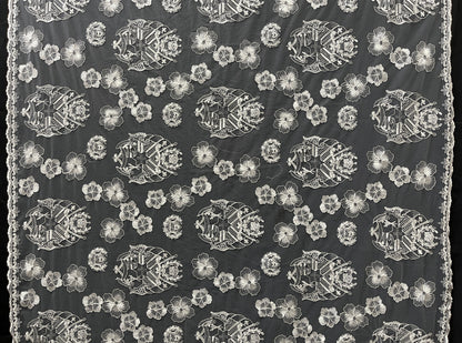 Hibiscus Tonga Seal Lace | Islands Fabric