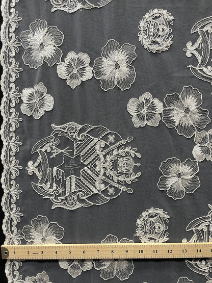 Hibiscus Tonga Seal Lace | Islands Fabric