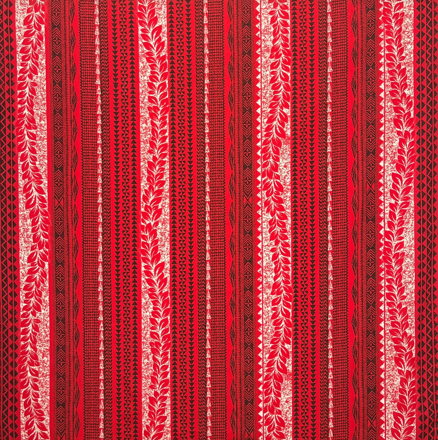 Traditional Tattoo Lei Poly Cotton Fabric | Islands Fabric