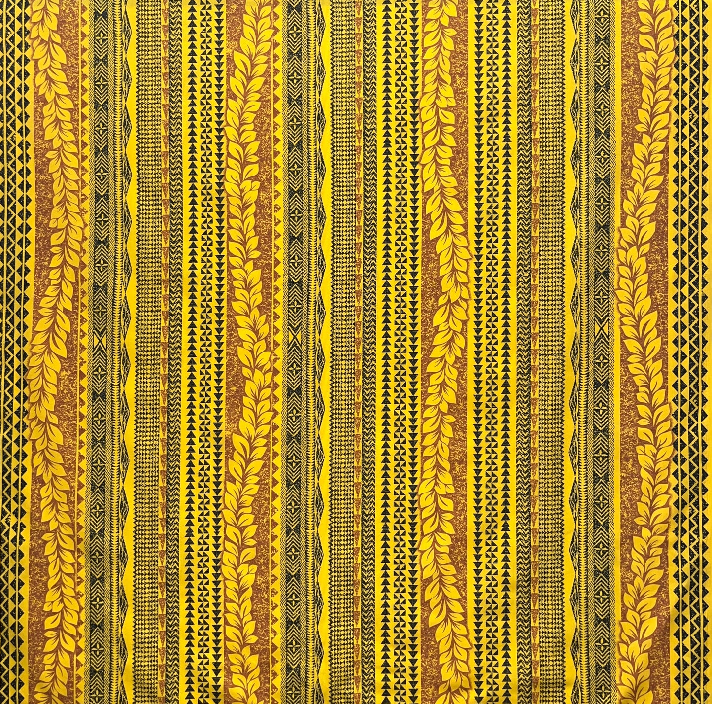 Traditional Tattoo Lei Poly Cotton Fabric | Islands Fabric