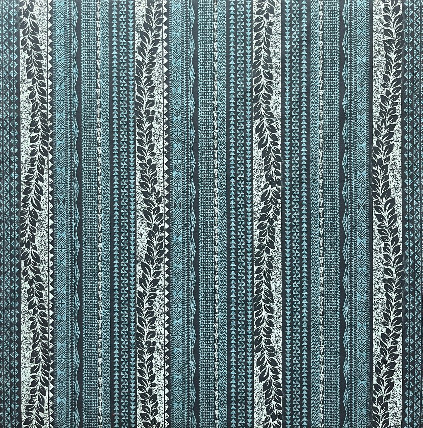 Traditional Tattoo Lei Poly Cotton Fabric | Islands Fabric