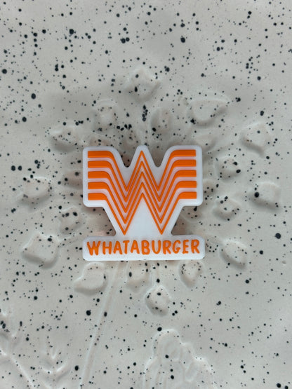 0169 - Restaurant - Whataburger Silicone Focal - RD Creations
