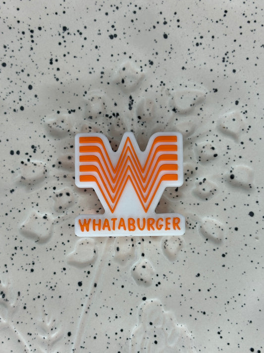 0169 - Restaurant - Whataburger Silicone Focal - RD Creations