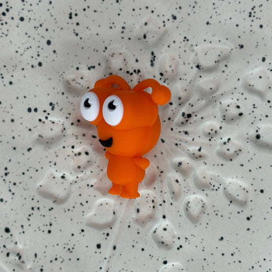 VIPCricutCutie Orange Silicone Focal 0502