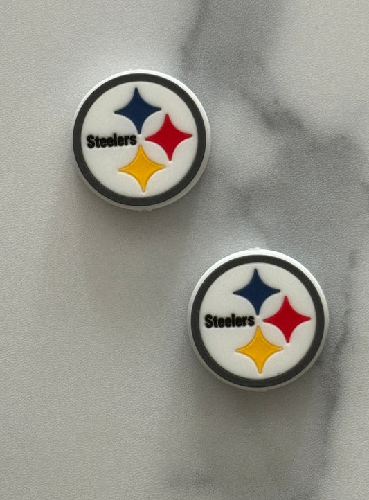 Football - Pittsburgh Steelers Silicone Focal - Bead Sister Collab