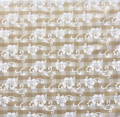 Hibiscus Palaka Cotton Fabric | Islands Fabric