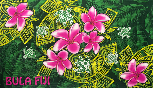 Bula Fiji Turtle Sarong | Islands Fabric