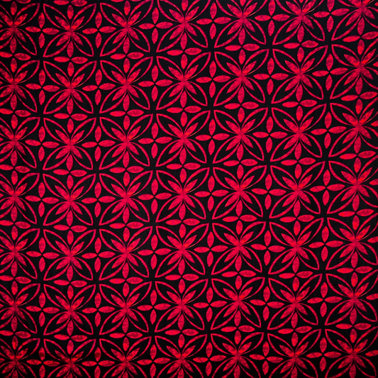 Alluring Watercolor Blossoms Rayon Poplin Fabric | Islands Fabric