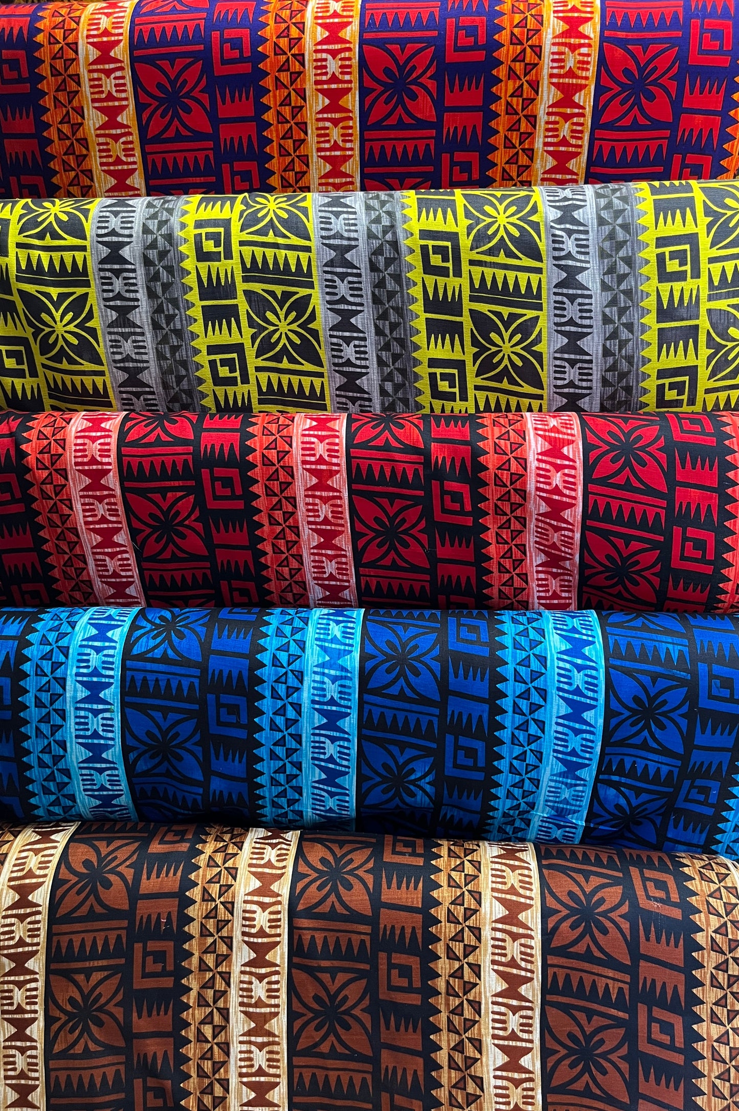 Traditional Fiji Cotton Fabric | Islands Fabric