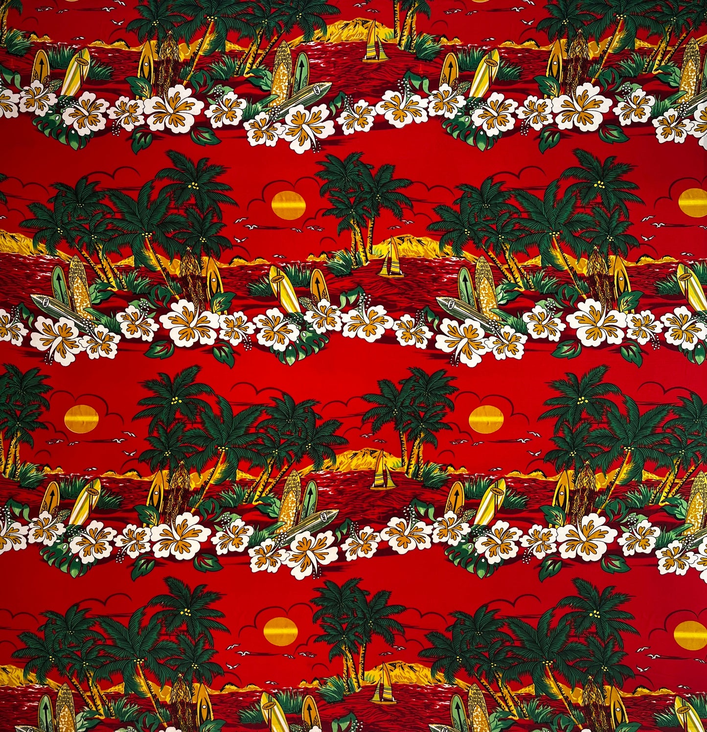 Island Sunset Peachskin Fabric | Islands Fabric