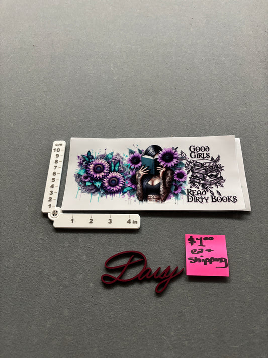 UV DTF Libby Stickers