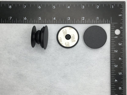 Round Black Phone Grips