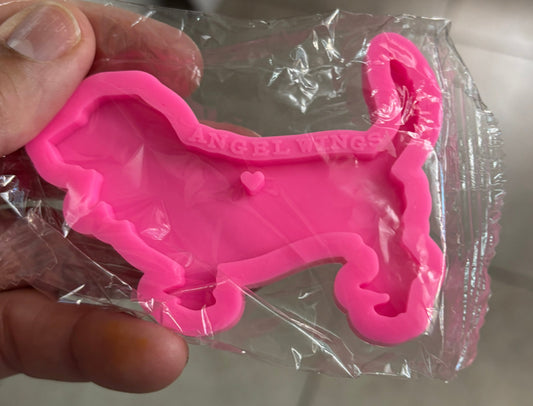 Mold - Bassett Hound Keychain Mold M18