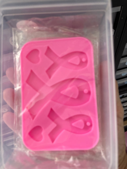 Mold - Ribbon Pallette Keychain Mold M25