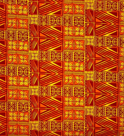 Traditional Polynesian Tapa Light Barkcloth Fabric | Islands Fabric