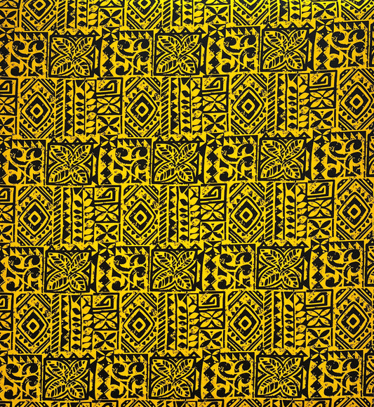 Traditional Polynesian Tapa Light Barkcloth Fabric| Islands Fabric