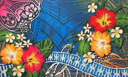 Hibiscus, Plumeria Assortment Sarong | Islands Fabric