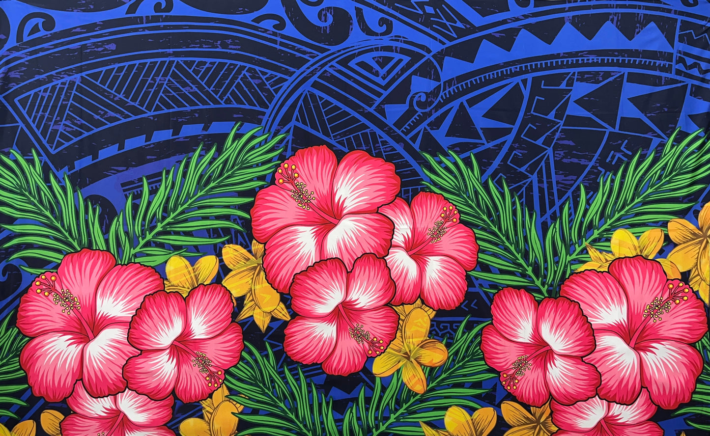 Hibiscus, Plumeria Assortment Sarong | Islands Fabric