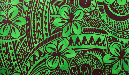 Plumeria Flower Polyester Sarong | Islands Fabric