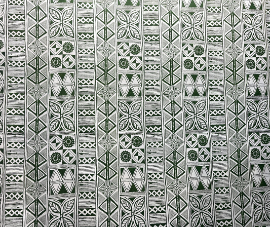 Traditional Polynesian Tapa Fabric | Polyester