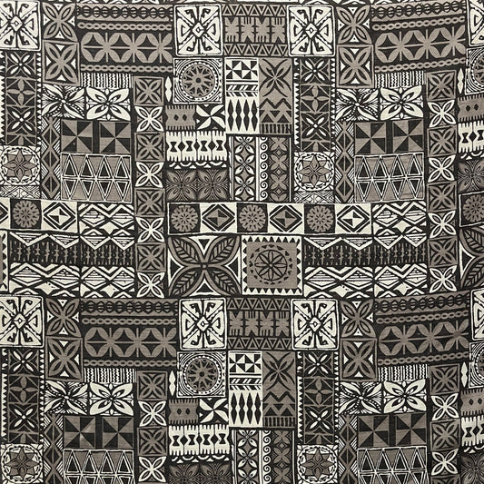 Polynesian Tapa Light Barkcloth Fabric | Islands Fabric