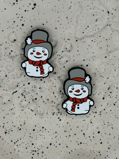 Christmas - Snowman Silicone Focal 15071