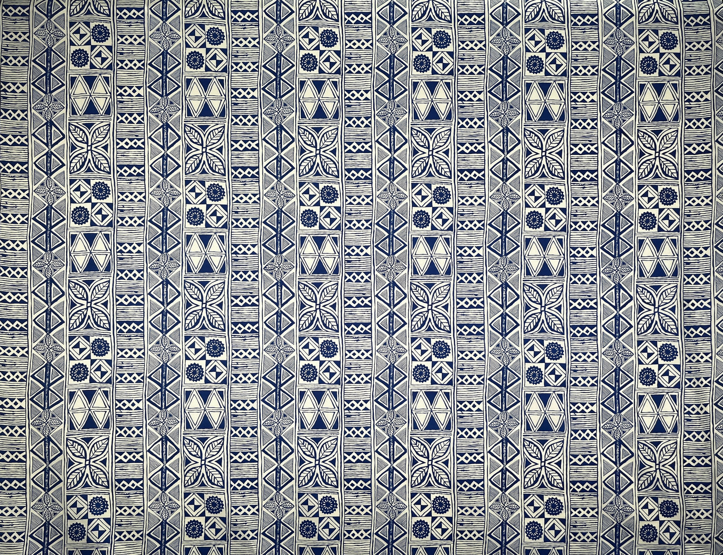 Traditional Polynesian Tapa Fabric | Polyester