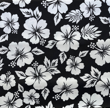 Hibiscus Flower Polyester Fabric | Islands Fabric