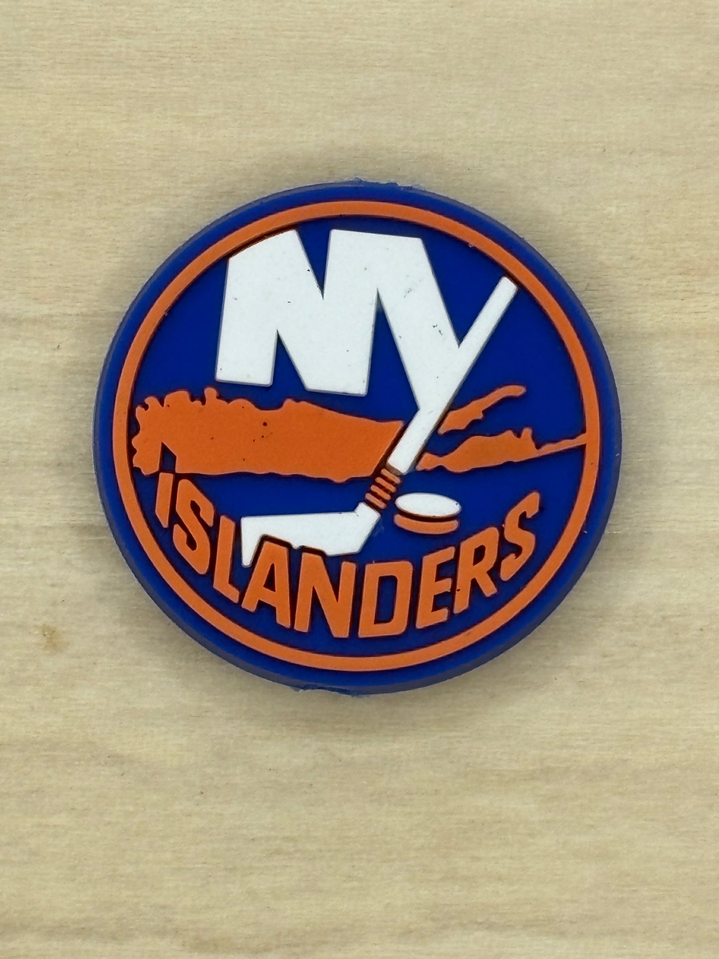Hockey - New York Islanders PVC Focal Orange - 5 Count