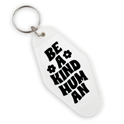 Master Maker Crafts -  UV DTF Decal - Kind Human 4 Set 2" (Keychain NOT Inclued)