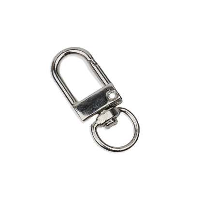 Master Maker Crafts -  Standard Clasp & Swivel Ring - Silver (10 per Bag - 1.25")