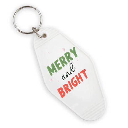Master Maker Crafts -  UV DTF Decal - Merry Bright 4 Set 2" (Keychain NOT Inclued)