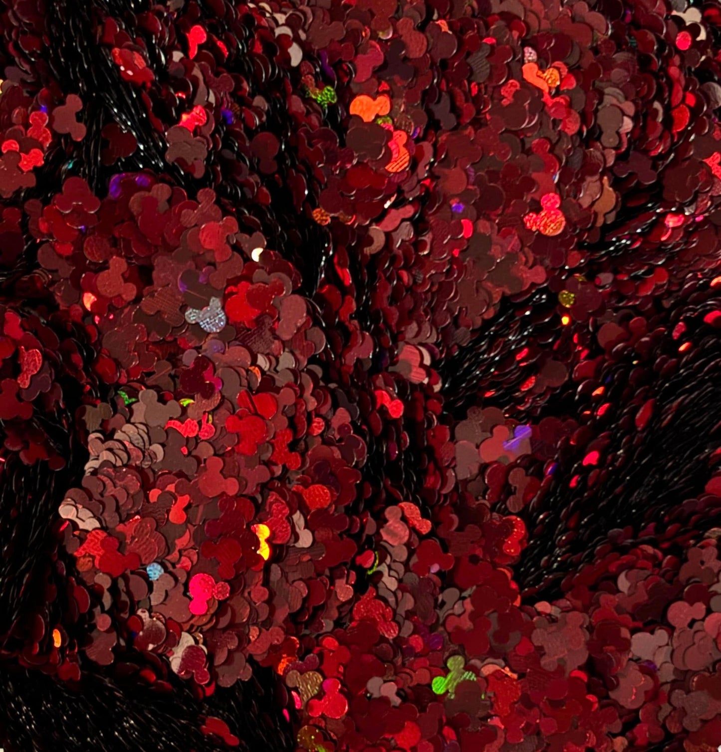 Glitter - Mouse 4mm Red 1 oz