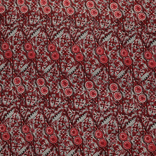Traditional Polynesian Fijian Print Cotton Light Barkcloth Fabric | Islands Fabric
