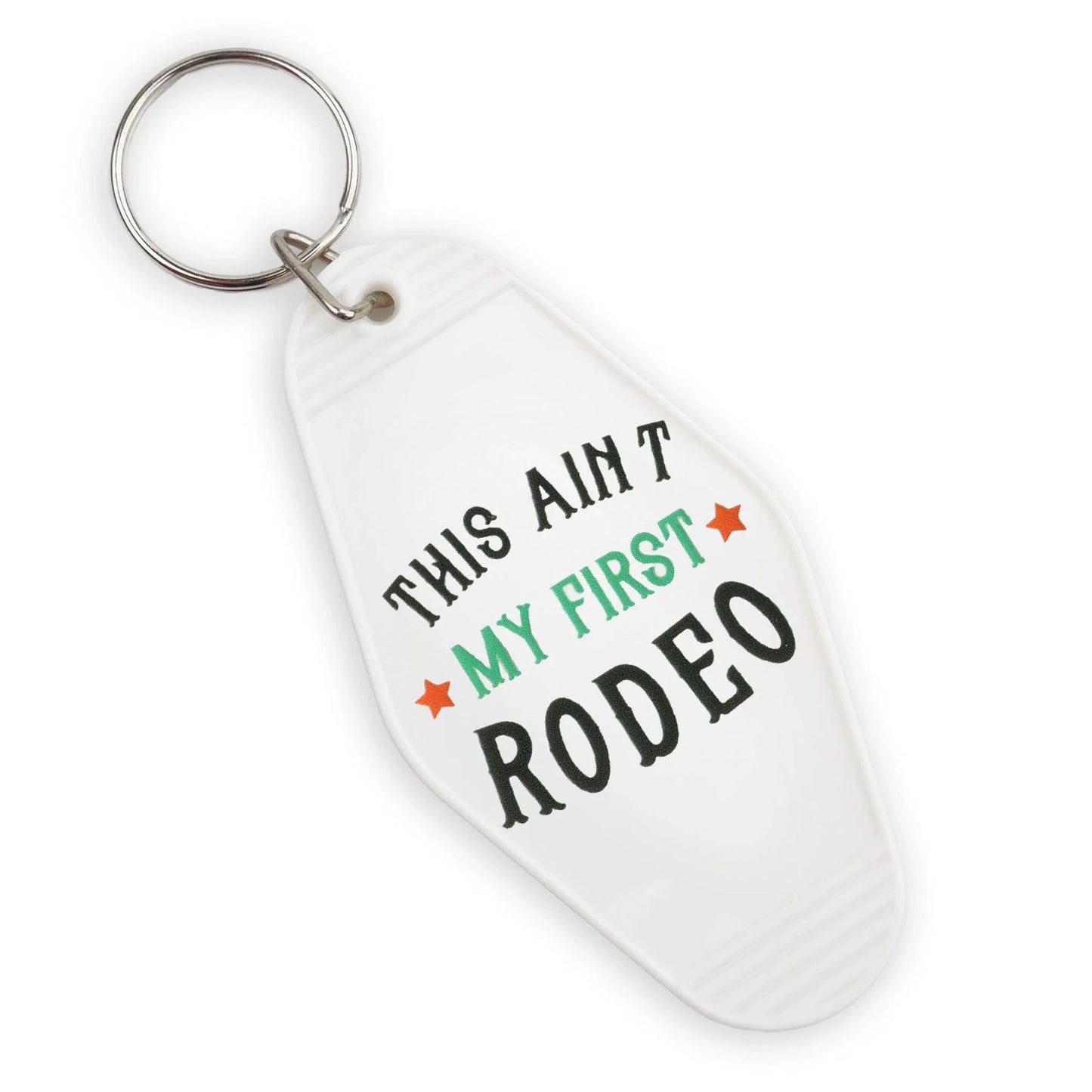 Master Maker Crafts -  UV DTF Decal - Not First Rodeo 4 Set 2" (Keychain NOT Inclued)